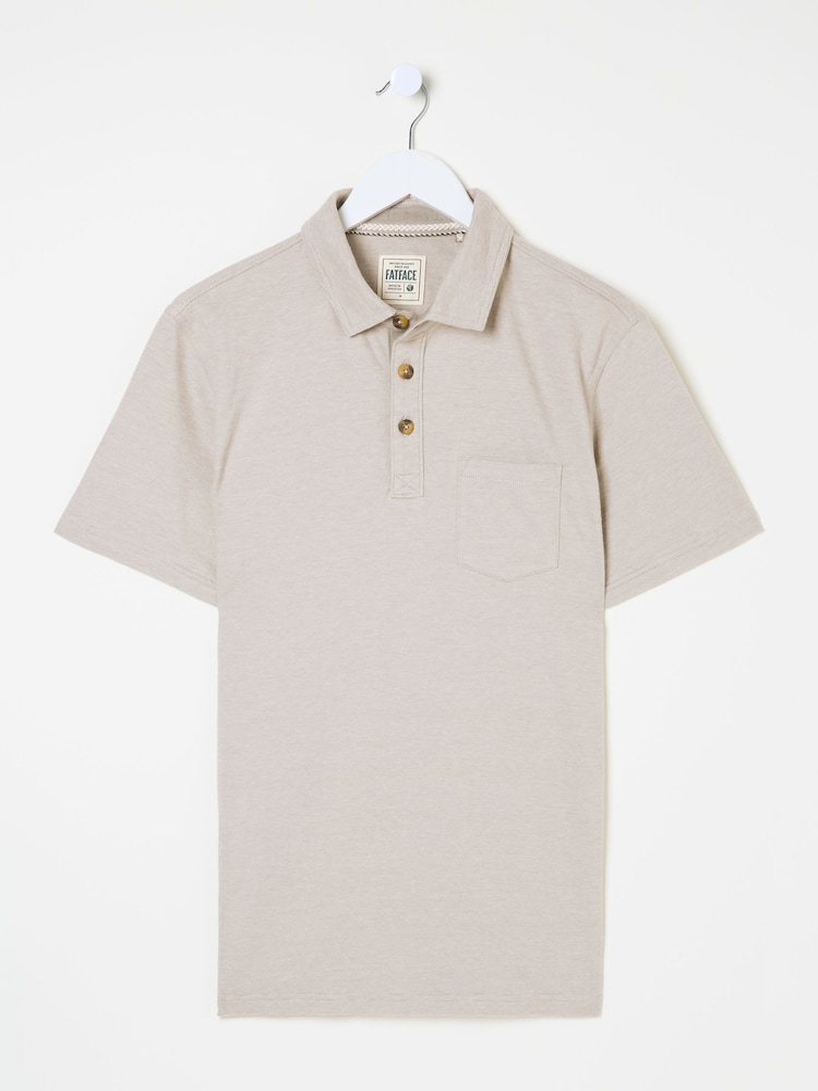 FatFace Elm Grey Polo Shirt - Image 4 of 4