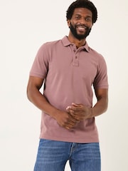 FatFace Purple Pique Polo - Image 1 of 9