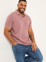 FatFace Purple Pique Polo - Image 6 of 9
