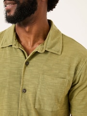 FatFace Truro Green Jersey Shirt - Image 4 of 5