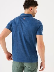 Indigo Chest Stripe Polo Shirt - Image 2 of 5