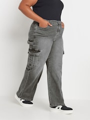 Yours Curve Cargo Pocket Jeans - Imagen 2 de 6