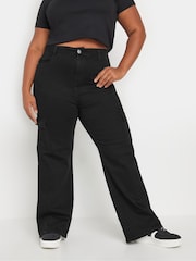 Yours Curve Cargo Pocket Jeans - Imagen 1 de 4