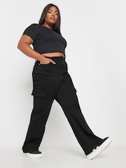 Yours Curve Cargo Pocket Jeans - Imagen 4 de 4