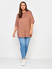 Yours Curve Gestreiftes Oversized-Top - Bild 2 von 5