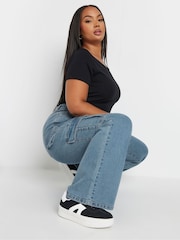 Yours Curve Cargo Pocket Jeans - Imagen 1 de 4