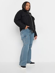 Yours Curve Cargo Pocket Jeans - Imagen 3 de 4