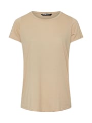 Yours Curve Natural Core Basic Short Sleeve T-Shirts 3 Pack - Image 7 of 9