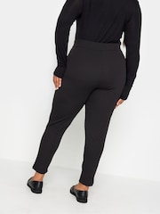 Yours Curve Black Stretch Tapered Trousers - Image 2 of 5