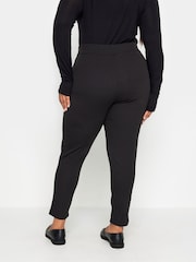 Yours Curve Black Stretch Tapered Trousers - Image 3 of 5