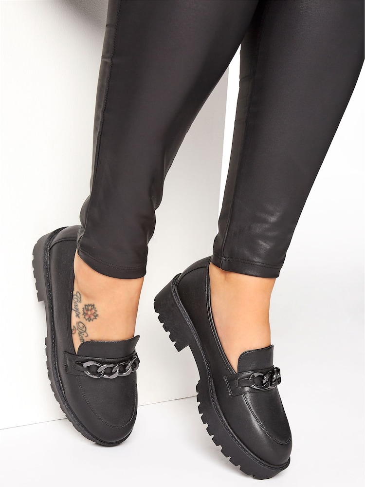 Yours Curve Obsežni mokasini v širokem E Fit in zelo širokem EEE Fit - Slika 4 iz 4 Yours Curve Obsežni mokasini v širokem E Fit in zelo širokem EEE Fit - Slika 4 iz 4