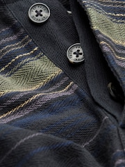 FatFace Trescowe Washed Black Over Head Hoodie - Image 8 of 8