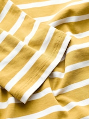 أصفر - Seasalt Cornwall Sailor Cotton Long Sleeve Top - صورة 5 من 5