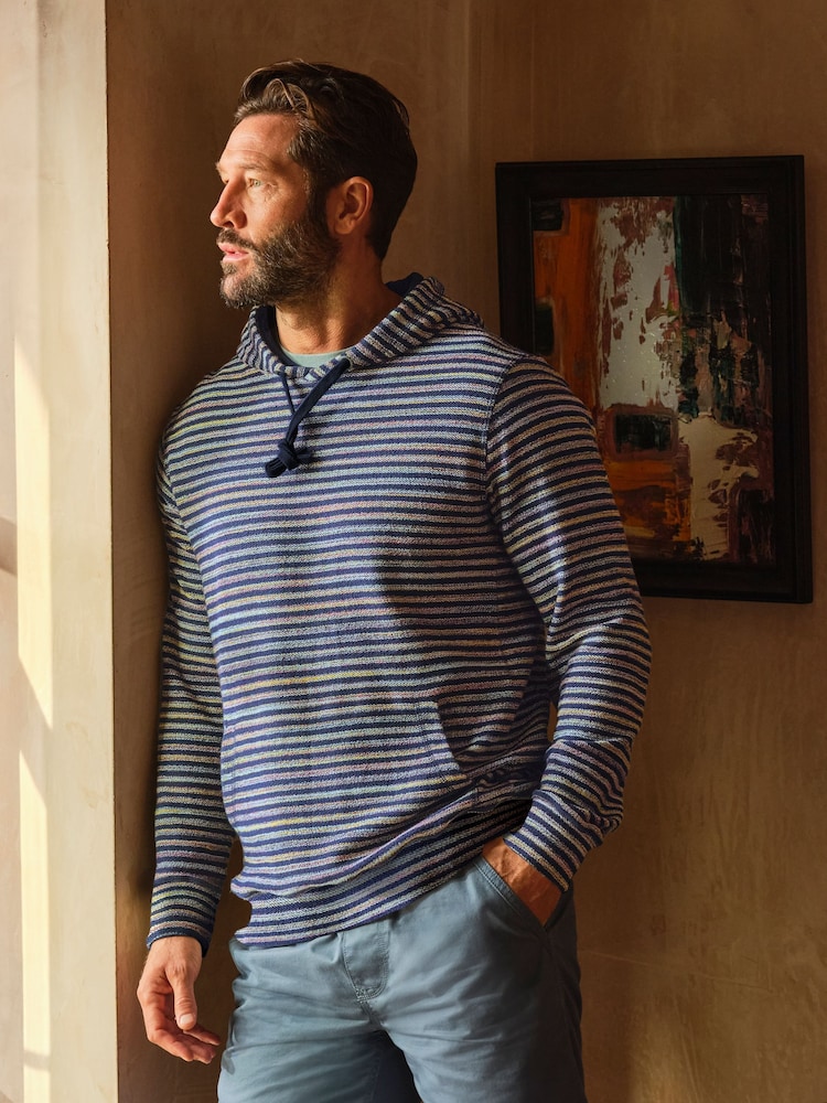 Sudadera con capucha sin cierres Trescowe Breton de 100% algodón de FATFACE - Imagen 5 de 5 Sudadera con capucha sin cierres Trescowe Breton de 100% algodón de FATFACE - Imagen 5 de 5