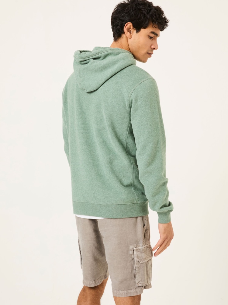 FatFace Brooke Light Teal Overhead Hoodie - Image 2 of 5