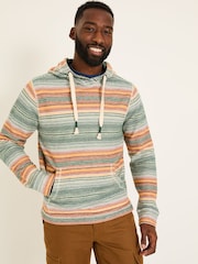 Green Trescowe Stripe Over Head Hoody - Image 2 of 9