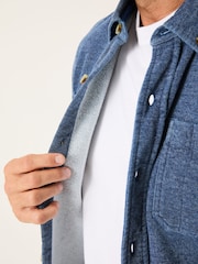 FatFace Indigo Blue Sweat Shirt - Image 4 of 6