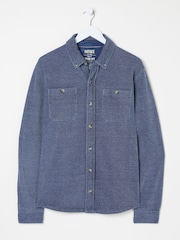 FatFace Indigo Blue Sweat Shirt - Image 6 of 6