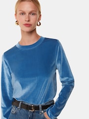 Whistles Blue Olivia Top - Image 1 of 5