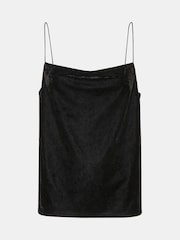 Whistles Black Cowl Neck Cami Top - Image 5 of 5