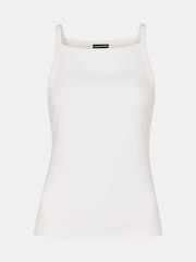 Whistles Straight Neck White Vest - Image 5 of 5