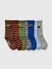 Gap 7 Pack Crew-Socken (Neugeborene -5Jahre) - Bild 1 von 1