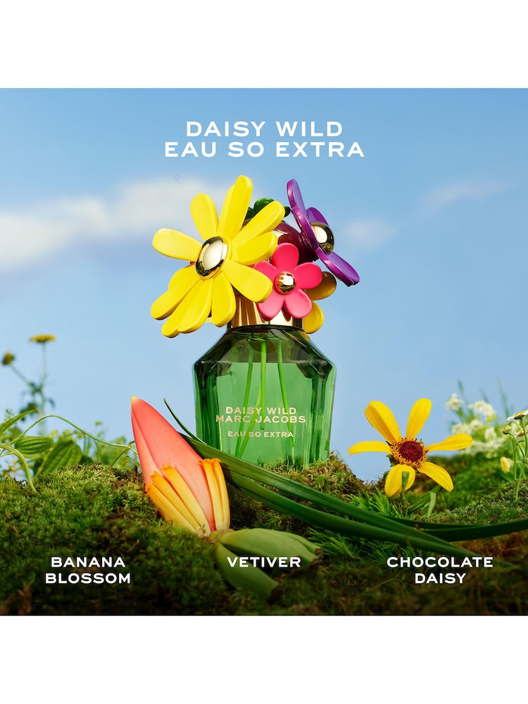 Marc Jacobs 50ml Daisy Wild Eau So Extra Eau de Parfum - Image 2 of 5 Marc Jacobs 50ml Daisy Wild Eau So Extra Eau de Parfum - Image 2 of 5