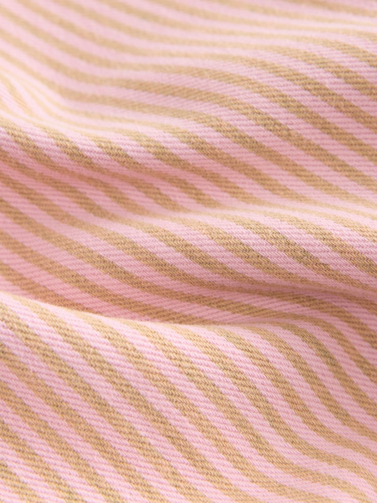 Pink 100% Cotton Patch Pocket Barrel Leg Trousers - Image 7 of 8