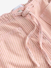 Pink 100% Cotton Patch Pocket Barrel Leg Trousers - Image 8 of 8