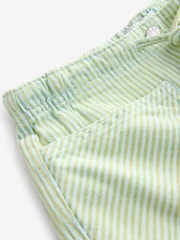 Mint Green 100% Cotton Patch Pocket Barrel Leg Trousers - Image 6 of 7
