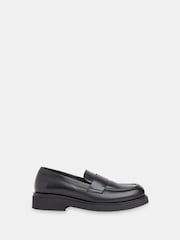 Whistles Black Ames Chunky Loafers - Image 1 of 4