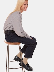 Whistles Black Ames Chunky Loafers - Image 4 of 4
