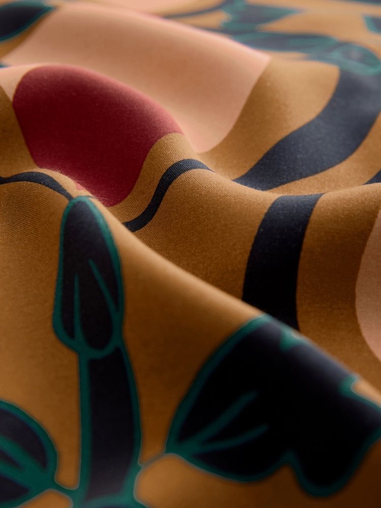 Brun - Viscose Blend Manches longues Chemises - Image 7 of 7