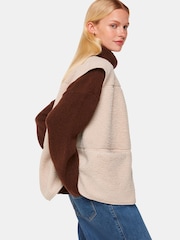 Whistles Josie Fleece Gilet - Изображение 3 из 5