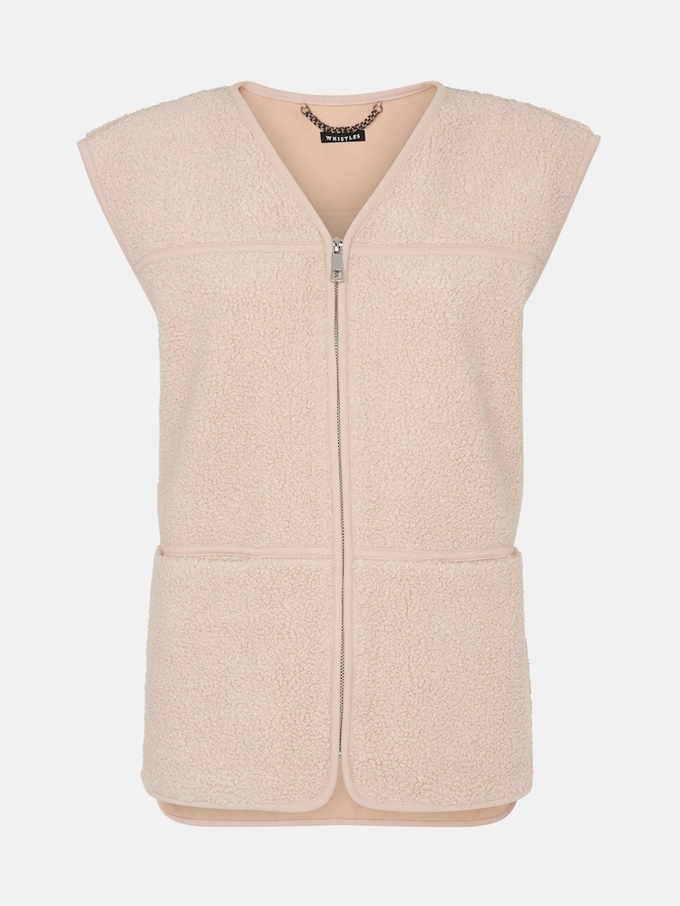 Whistles Josie Fleece Gilet - Изображение 5 из 5