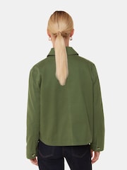 Whistles Green Marie 100% Cotton Casual Jacket - Image 2 of 5