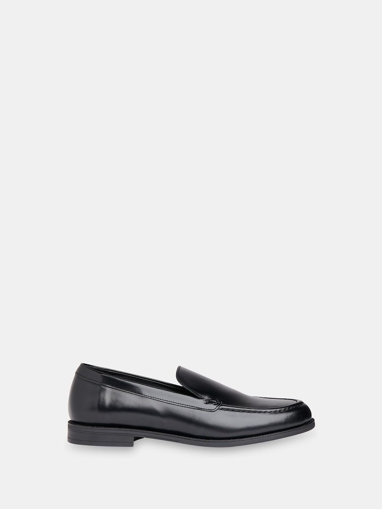 Whistles Black Jovie Slim Patent Loafers - Image 1 of 5