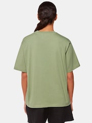 Whistles Green Relaxed 100% Cotton T-Shirt - Image 2 of 5