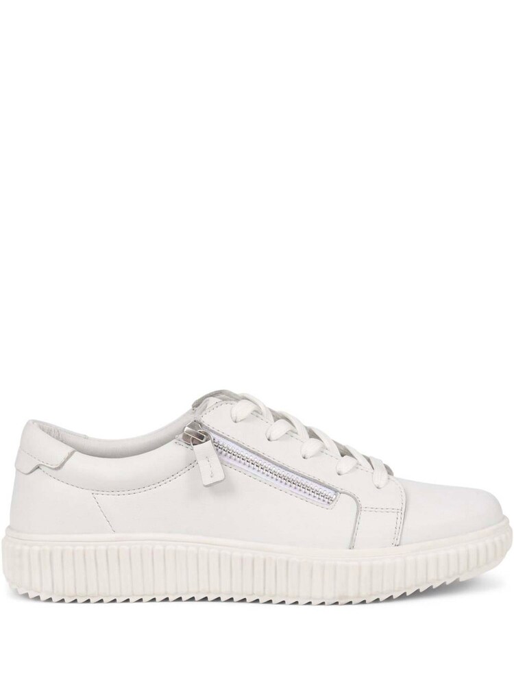 Pavers White Lace-Up Chunky Trainers - Image 1 of 5 Pavers White Lace-Up Chunky Trainers - Image 1 of 5