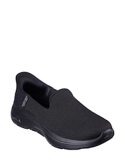 Skechers Black Arch Fit Go Walk 2.0 Delara Trainers - Image 2 of 3
