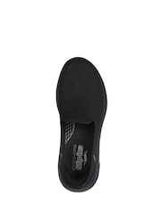 Skechers Black Arch Fit Go Walk 2.0 Delara Trainers - Image 3 of 3
