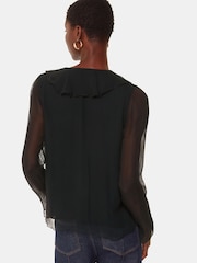 Blusa con detalle de cuello con volantes de Whistles - Imagen 2 de 5