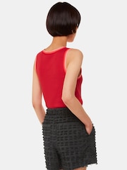Whistles Black Cami Fringed Shorts - Image 2 of 5