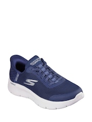 Azul - Skechers Go Walk Flex Grand Entry Trainers - Imagen 2 de 3