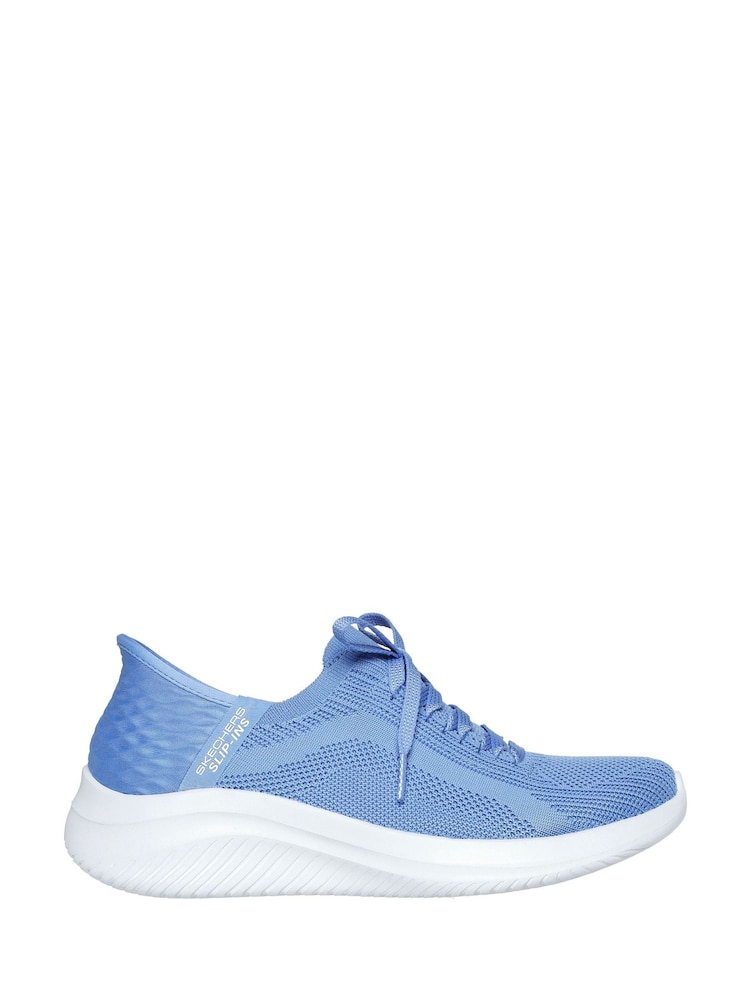 Blauw - Skechers Slip-ins: Ultra Flex 3.0 Brilliant Trainers - Image 1 of 5