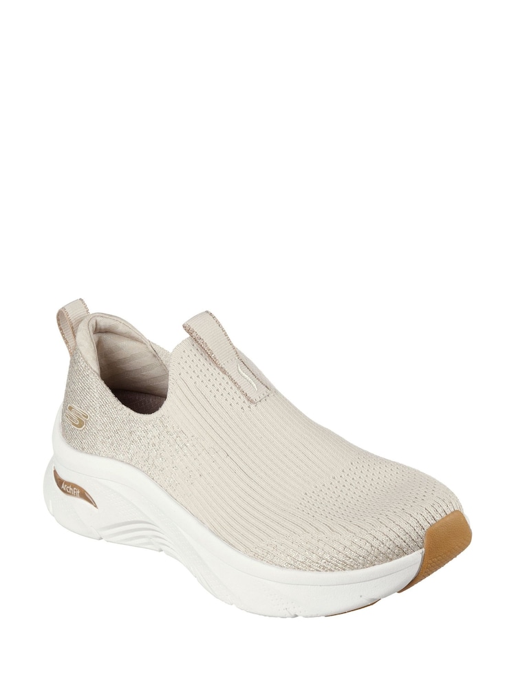 Zapatillas de deporte Arch Fit D Lux Glimmer Dust de Skechers - Imagen 2 de 3