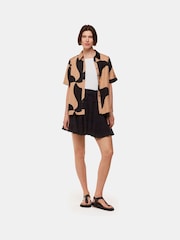 Whistles Violet Mini Black Skirt - Image 3 of 5