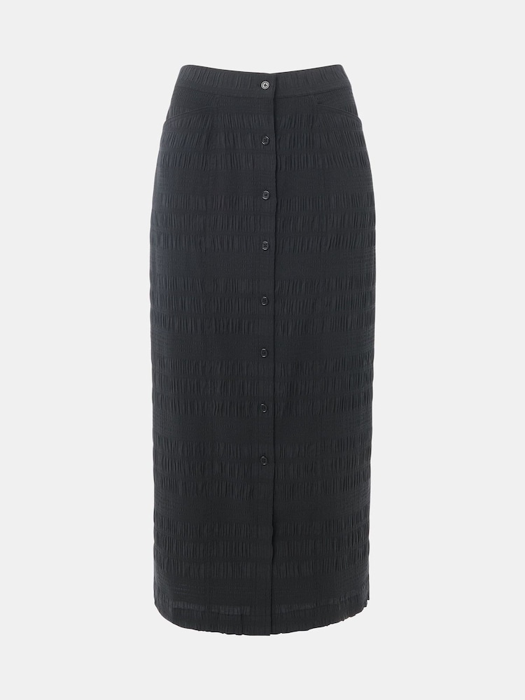 Whistles Sienna Plisse Midi Skirt - Изображение 5 из 5