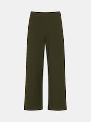 Whistles Green Camilla Wide Leg Trousers - Image 5 of 5
