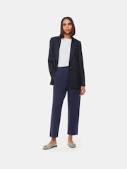 Whistles Blue Lila Ponte Trousers - Image 1 of 5